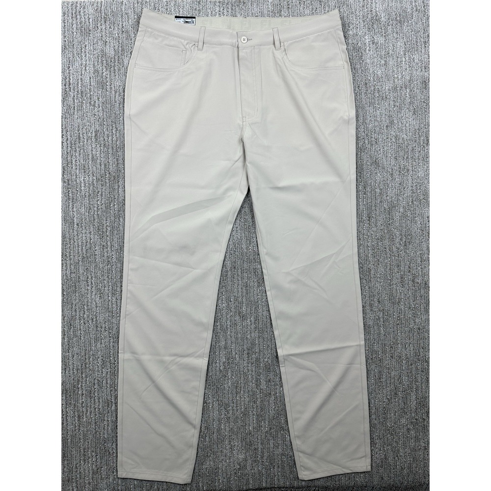 FootJoy Moxie Perfect Pants Men's Golf Pants 38x34 Khaki NWT *small stain*